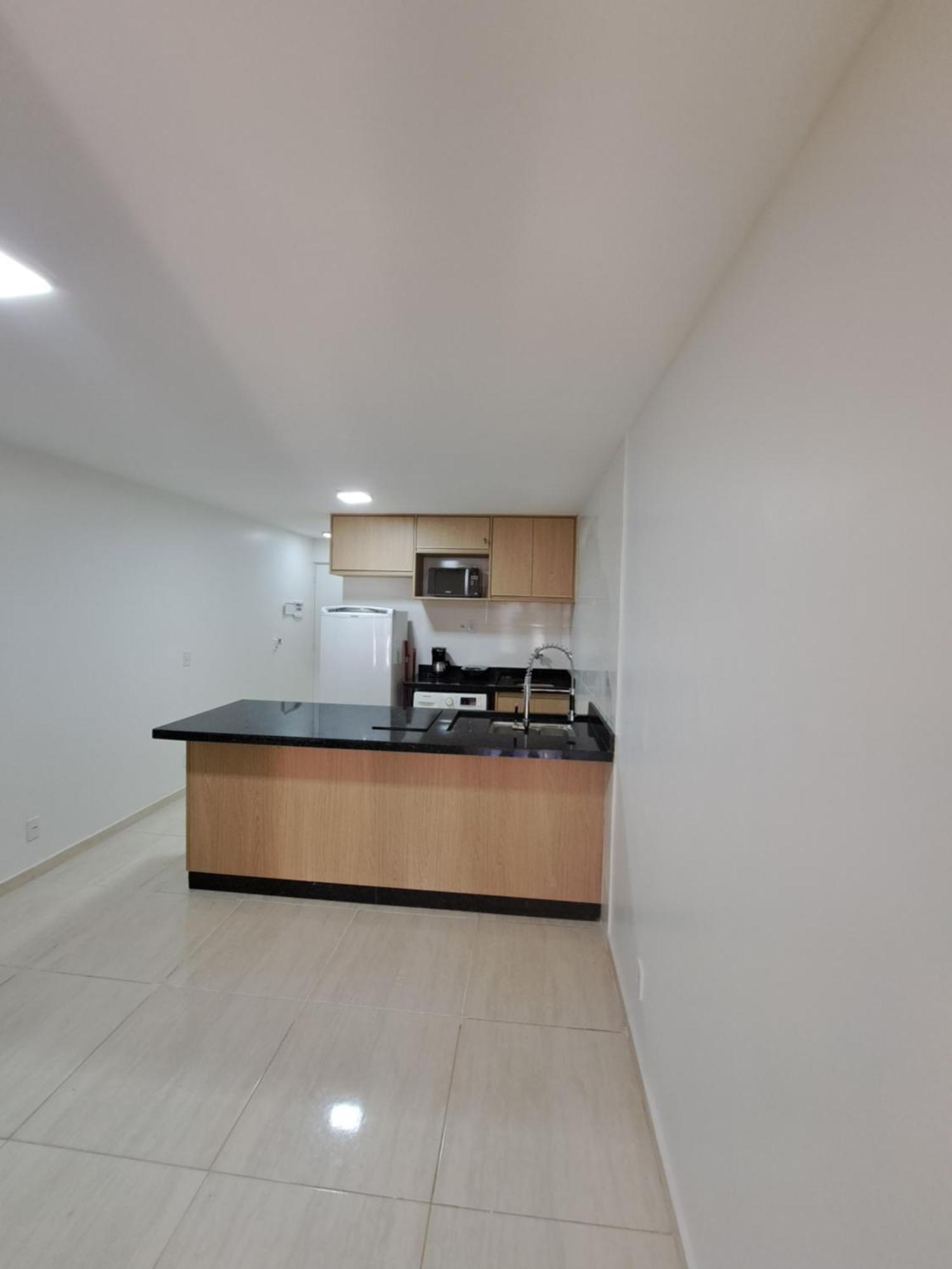 Quarto, Sala E Cozinha Integrada Na 116 Norte Apartamento Brasília